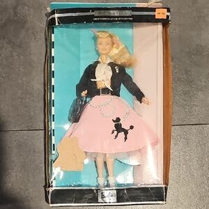 2000 Fashion Doll with Pink Skirt and Black Jacket